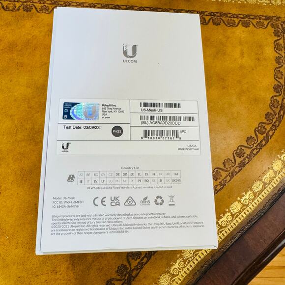 Ubiquiti Networks U6 Wireless Dual-Band Wi-Fi 6 Mesh Access Point PARTS AS IS - Picture 4 of 7